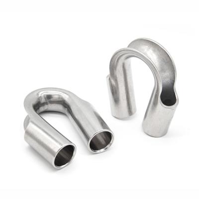 China Wire Rope Thimbles Stainless Steel 316 304 Tube Thimbles for sale