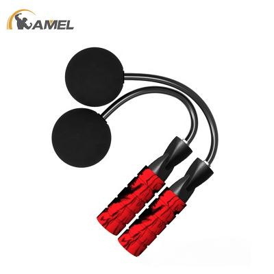 China 2021 Wholesale Home Exercise Skipping Rope Rose Cotton Wireless Jump Rope Eco-friendly for sale