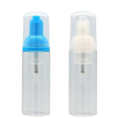 China 50ml Foam Pump Bottle Cosmetic Hot Sale Foam Pump Bottle 30-100ml Transparent Liquid Soap Foamer Pump Bottle for sale