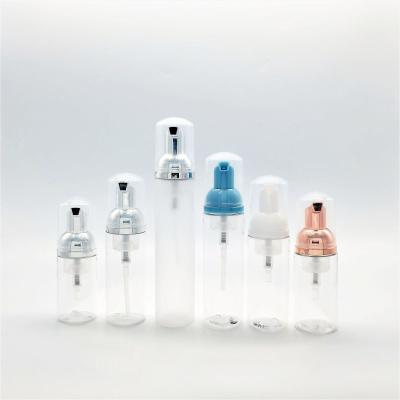 China Cosmetic High Quality Foaming Foam Soap Pump Bottle Plastic White Foam Pumps Bottles for sale