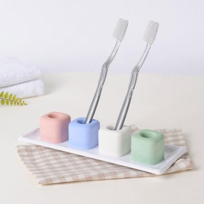 China Environmentally Sustainable Products Diatomite Toothbrush Holder for sale