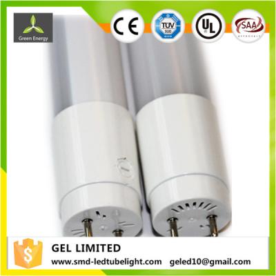 China 850lm 9 Watt 2 feet Plastical Clad Aluminum T8 LED Tube Light with safety material 600mm For Project for sale