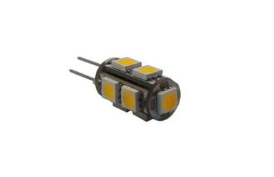 중국 DC12V G24 LED 전구 1.3W SMD5050 x PWM 제광기를 가진 9pcs 판매용