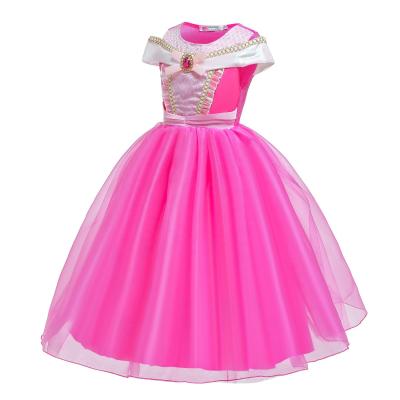 China Princess Girls Cosplay Costume Halloween Carnival Party Cosplay Fancy Birthday Dress Up Halloween Party Washable Carnival For Kids for sale