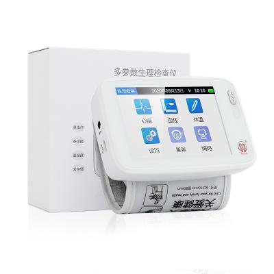 China Multifunctional Dynamic ECG Monitor Home ECG Machine Heart Rate Monitor\Temperature\BP ECG Blood Pressure Medical Temperature for sale