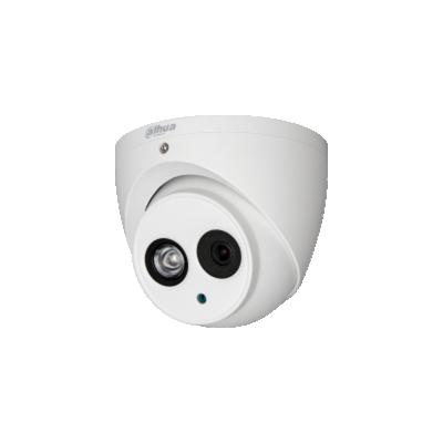 China Siren Dahua HDCVI IR Eyeball Camera 4MP HAC-HDW1400EM-A MIC HD IR Eyeball Built-in Dhua CCTV Security Camera for sale