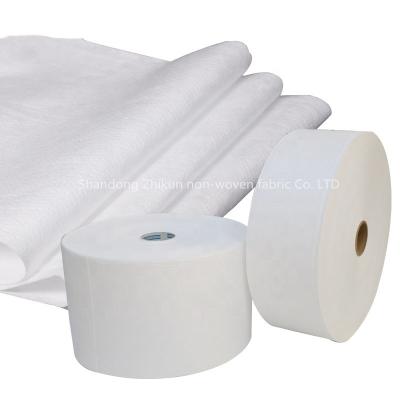 China Breathable PP nononwoven polypropylene spun notex 15-200grs non bond tela taslan woven fabric rolls for sale