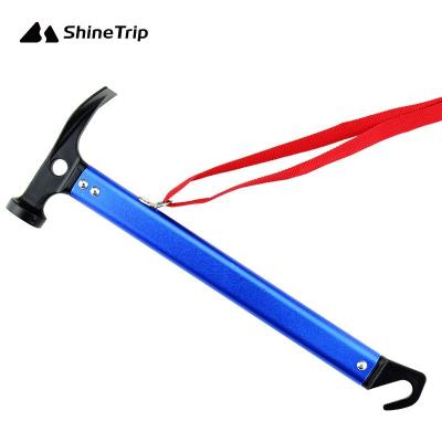 China Nail hammer tent peg hammer, camping hammer, mountaineering camping multifunctional hammer for sale