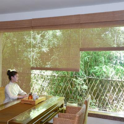 China Minimalist Factory Door Curtain Drapes Wholesale Bamboo Beaded Bamboo for sale