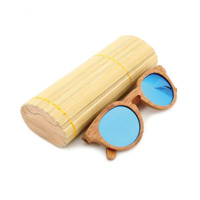 China 2021 Fashion Sunglasses Amazon Sunglasses Hot Selling Bamboo Sunglasses Wooden Bamboo Case for sale