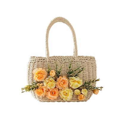 China Lady Factory Supplier Rattan Phone Bag Rattan Bag for sale