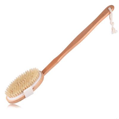 China All Natural Plant Bath Brush Custom Wooden Bath Scrub Brush Transpatemt Bath Brush for sale