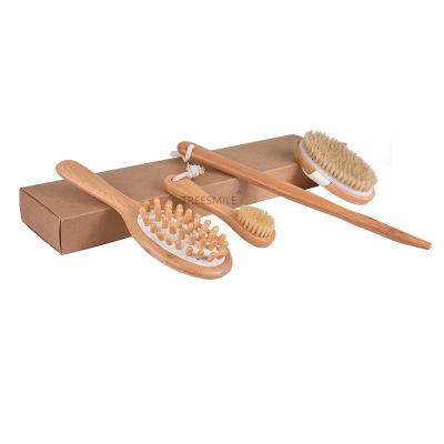 China 2021 Samples Free 2021 Sample Freestanding Body Bath Body Brush Wooden Makeup Brush Sustainable Wooden Makeup Cleaning Brush Personalized for sale