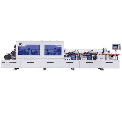 China Garment Shops Edge Banding Machine For Furniture Process Line 8 Functions Optional for sale