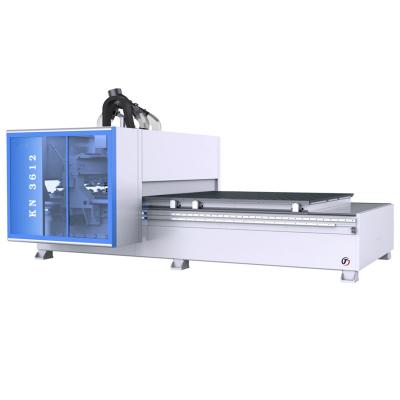 China Garment Shops KN-3612E Machining center with high performance introduces Italian technology CNC TECH for sale