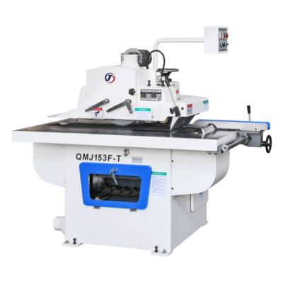 China Wood cutting MJ153F Automatic Single Rip Saw top spindle heavy duty rip saw, Automatic single-piece longitudinal saw for sale