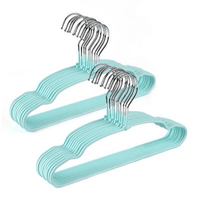 China Cheap Amazon Matte Light Transitional Hot Selling Plastic Clothes Hanger For Kids for sale