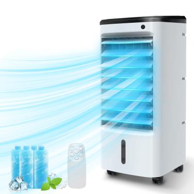 China Lower Noise Evaporative 3-IN-1 Air Cooler, Portable Fan Humidifier Cooling With Cooler & Remote Control Personal Evaporative Cooler for sale