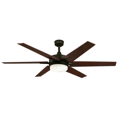 China With Light 60 Inch Ceiling Fan With LED Light Kit In Oil Rubbed Bronze for sale