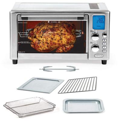 China Outdoor XL 20L, Healthy and User Friendly Cooking, Countertop Convection Bake and Broil, 9 Cooking Functions Air Fryer Toaster Oven for sale