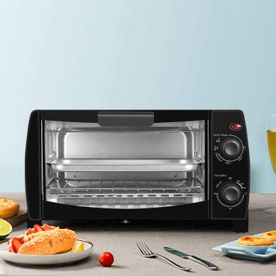 China Black 4-Slice Oven, Outdoor Rts Toaster Compact Size, Easy to Control with Timer-Bake-Toast-Toast Setting, 1000W for sale