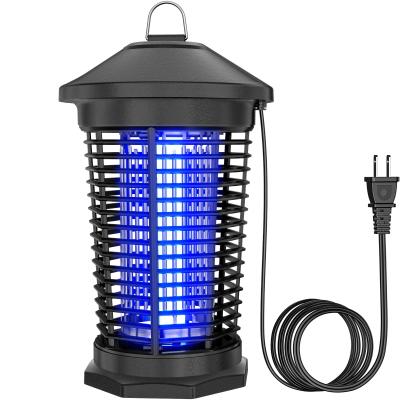 China Viable Insect Zapper for 4000V Outdoor and Indoor Electric Mosquito Zapper, 18W Electronic Mosquito Killer Lantern, Waterproof Fly Trap for sale