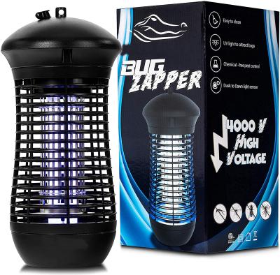 China Outdoor Viable Insect Zapper Dusk To Dawn Built In Light Large Coverage Replaceable Sensor Mosquito Killer And Insect Zapper Bulb 4000v for sale