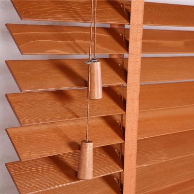 China Minimalist TOSAN - Venetian Solid Wood Shades - Cedar Slat for sale