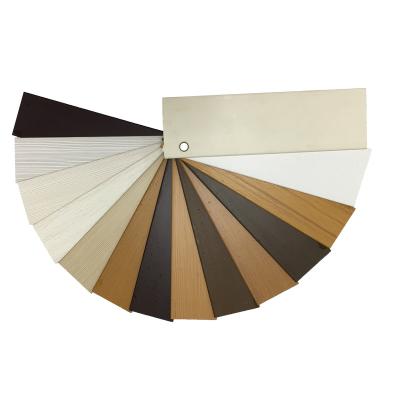 China Minimalist TOSAN - Venetian Foam PVC Fauxwood Lampshade Components - Exterior Plastic Slats for sale