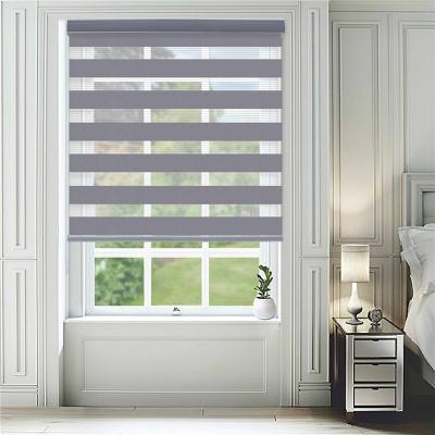 China ROMAN Top 10 High Level Best Price Zebra Print Sale Custom Waterproof Roller Shading Window Blinds for sale