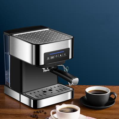 China Commercial Italian Household Smart Condensed Milk Frothing Semi Automatic Espresso Coffee Maker Machine for sale