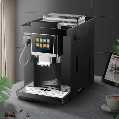 China Factory Price 3.5 Inch One Touch Screen Commercial Smart Automatic Espresso Coffee Maker Machine with Grinder for sale