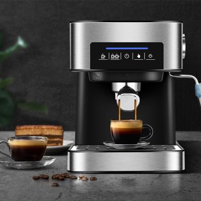 China Commercial Italian style restaurant home smart milk frothing Semi-automatic espresso coffee machine for sale for sale