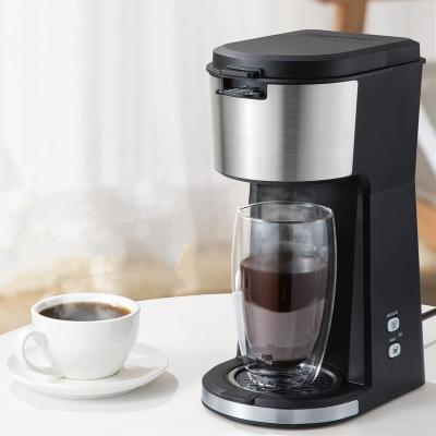 China Small Travel Camping Drip Capsule Single Brew Home Portable Single K Coffee Mug Espresso Coffee Maker Machine for sale