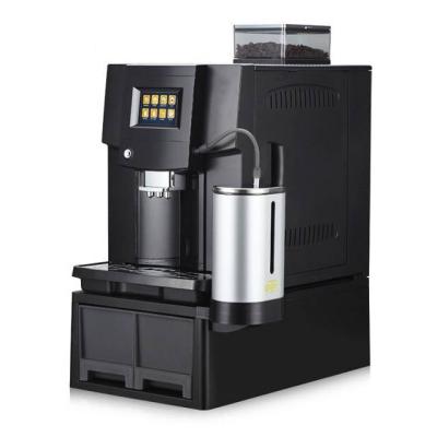 China Commercial Professional Household Digital Smart Automatic Espresso Coffee Maker Machine with Grinder for sale