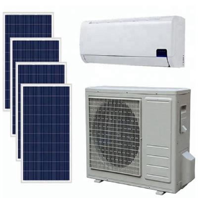 China 100% Solar Powered Smart Wall Mounted Split Split Solar Powered Air Conditioner For Home Cooling Heating for sale