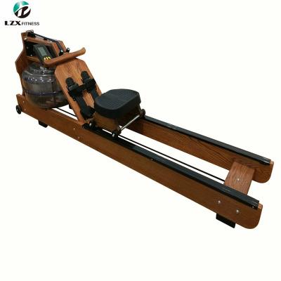 China Cardio Gym Home Gym Equipment Factory Sale Commercial Use Equipment Wooden Water Rower Machine for sale