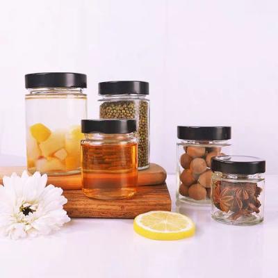 China European Food Grade Cylindrical Empty Mason Jar Food Grade for sale