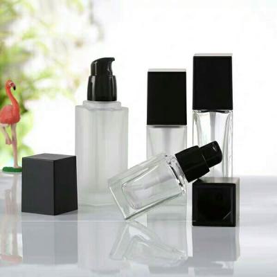 China Personal Care Factory Produced Clear Perfume Glass Spray Bottle for sale