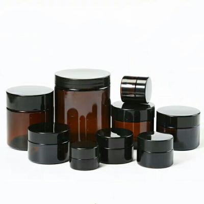 China Cosmetic Factory Produced Suppliers Custom Glass Cosmetic Jars for sale