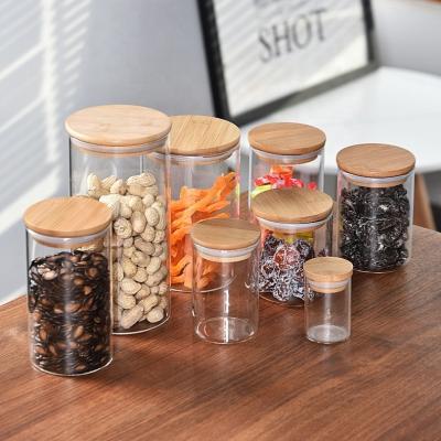 China Freshness Preservation Xuzhou Honghua Factory Price Borosilicate Glass Empty Packing Storage Jar for sale