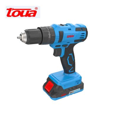 China TOUA 20V Cordless Drill with Impact Function Electric Drill Including DCID180 Li-ion Battery for sale