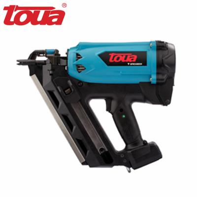 China 34 Degree Gas Nail Gun Air Nailer for Strong Paper Tape Nails for sale