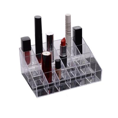 China Hot Selling Classic Tabletop Multilayer Lipsticks Organizer Makeup Pressed Powder Display Rack Lipstick Finishing Desktop Holder for sale