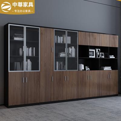 China Simple and modern furniture expandable filing cabinet office wooden bookcase for sale