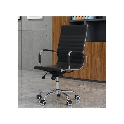 China (Size) High Quality Simple Modern Adjustable Computer Home Staff Chair Lift Swivel Chair Office Stable Chair for sale