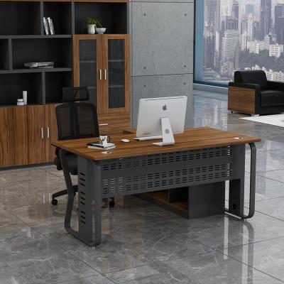 China Simple Modern Hot Sale Staff Class Office Work Study Furniture Office Table Simple Desk for sale