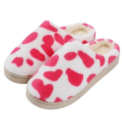 China Cheap fashion trend winter velvet fur girls house slippers spot plush upper indoor shoes light best sale fuzzy slides for sale