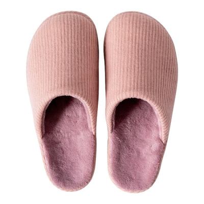 China Fashion Trend Cotton Casual Indoor Shoes For Women Bow Cute Girls Bedroom Slippers Non Slip Couples Fashion Fur Slippers for sale