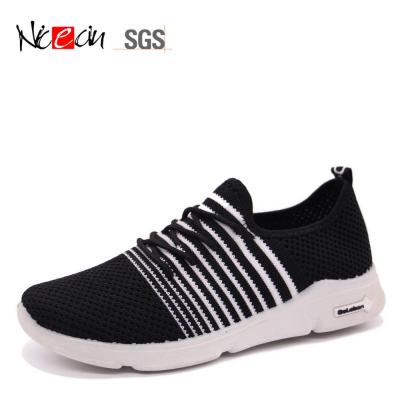 China EVA Black Breathable and Comfortable Shoes Fashion Sneakers Sport Shoes for sale